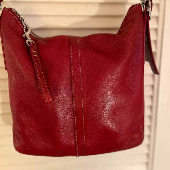 Coach 9326 Red Legacy Slim Duffle Crossbody Bag - Picture 2 of 12